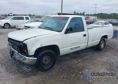1993 Chevrolet Gmt-400 C1500 из США, поврежденный, VIN 1GCEC14C7PE247889